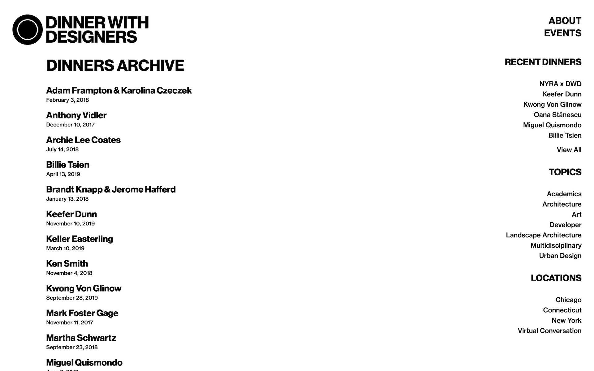 Archive Page